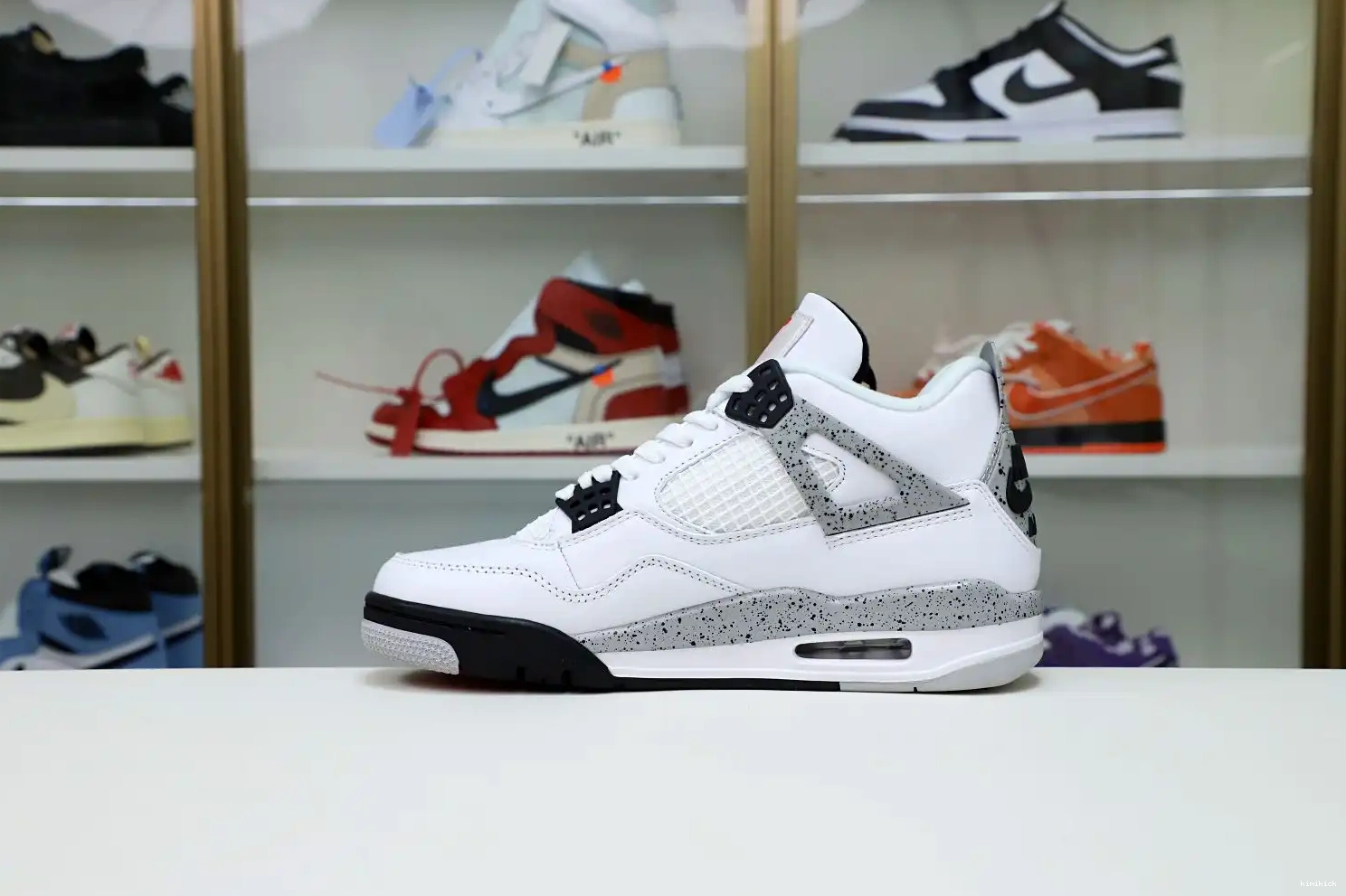Kimikick White Cement 4 Jordan Air Retro 0511